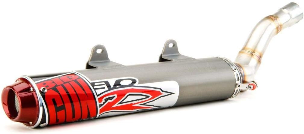 Big Gun Exhaust Evo Race Slip-On Exhaust Compatible with 99-08 Honda TRX400EX