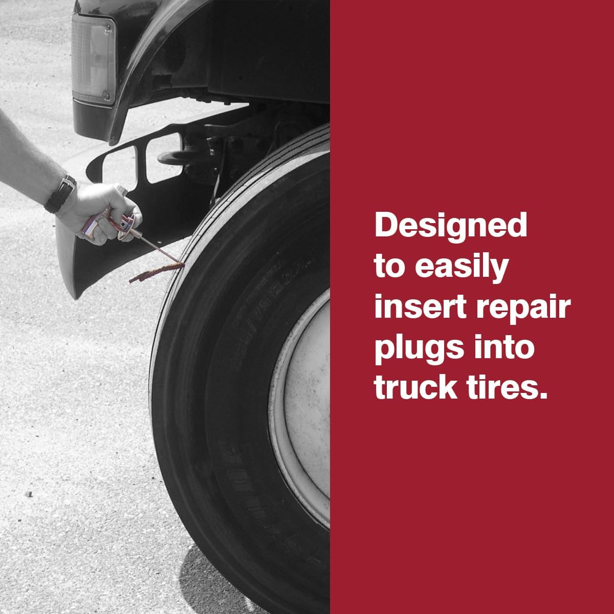 Safety Seal Truck Deluxe Tire Repair Kit 30-8"(20CM) Repairs