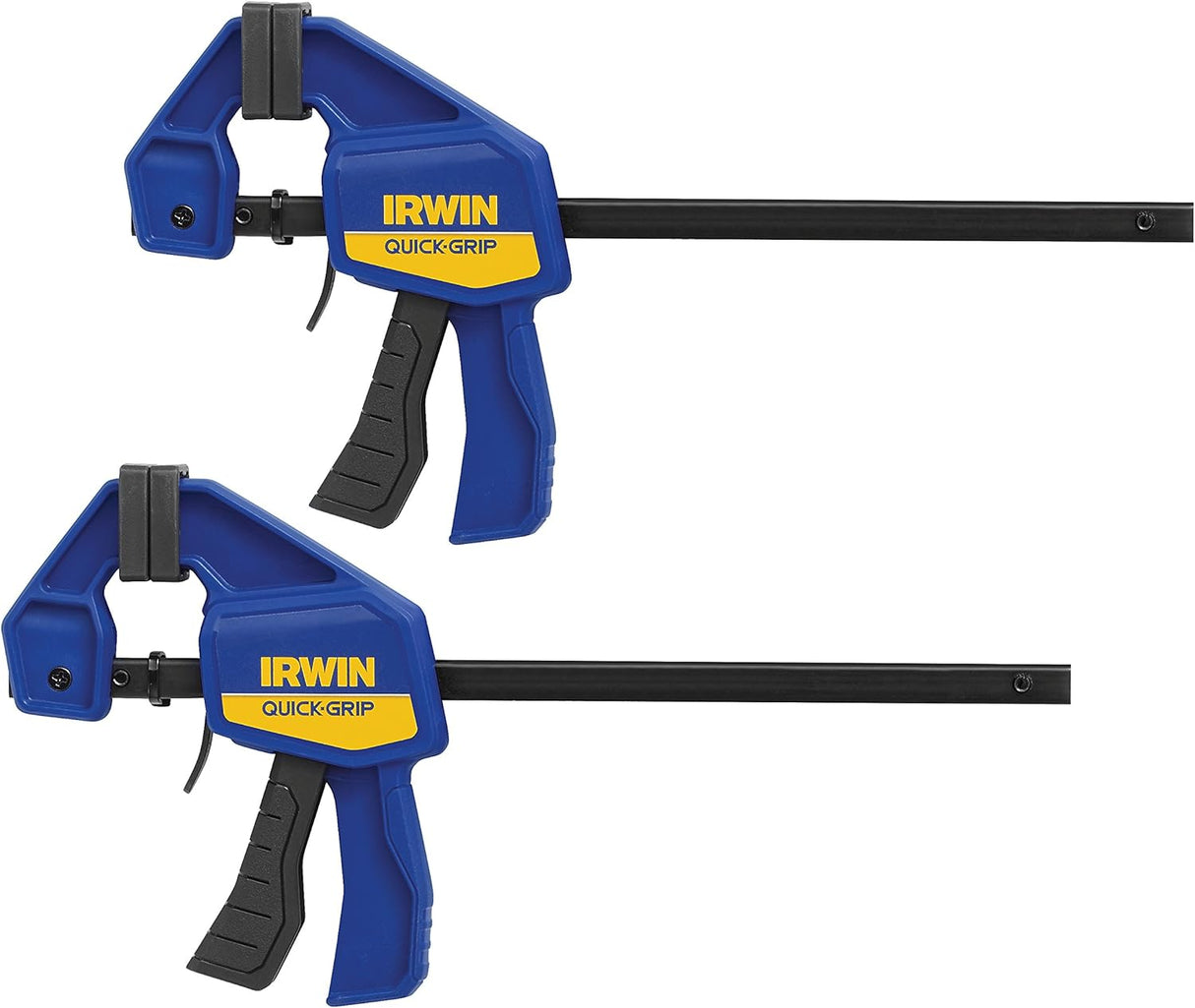 IRWIN QUICK-GRIP One-Handed Mini Bar Clamp 2 Pack, 6", 1964743