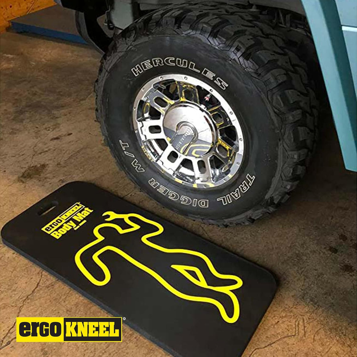 Body Mat | 41' x 17' x 1' Kneeling Pad | Heavy-Duty Foam Anti-Fatigue Mat for Severe Kneeling & Industrial Use