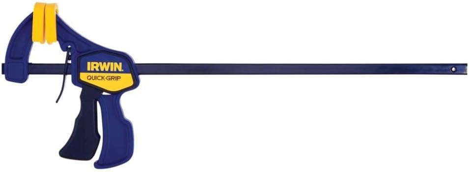 IRWIN QUICK-GRIP One-Handed Mini Bar Clamp 2 Pack, 6", 1964743