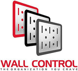 Wall Control Pegboard Organizer 4 ft. Metal Pegboard Standard Tool Storage Kit with Gray Toolboard and White Accessories