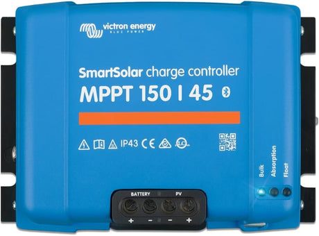 Victron Energy SmartSolar MPPT Solar Charge Controller (Bluetooth) - Charge Controllers for Solar Panels - 150V 35 amp 12/24/36/48-Volt