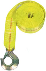 Rod Saver Heavy Duty Replacement Winch Strap (25 Feet, Yellow)