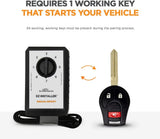 Simple Key DIY Programming Kit Designed for Nissan Vehicles - Program New, Uncut Car Key and Remote Fob Combo to Your Vehicle - No Tools Required, Easy, and Affordable - by Car Keys Express