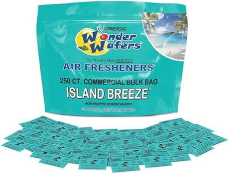 Wonder Wafers 250 Count New Leather Unwrapped Automobile Professional Use Air Fresheners Car and Truck Detail