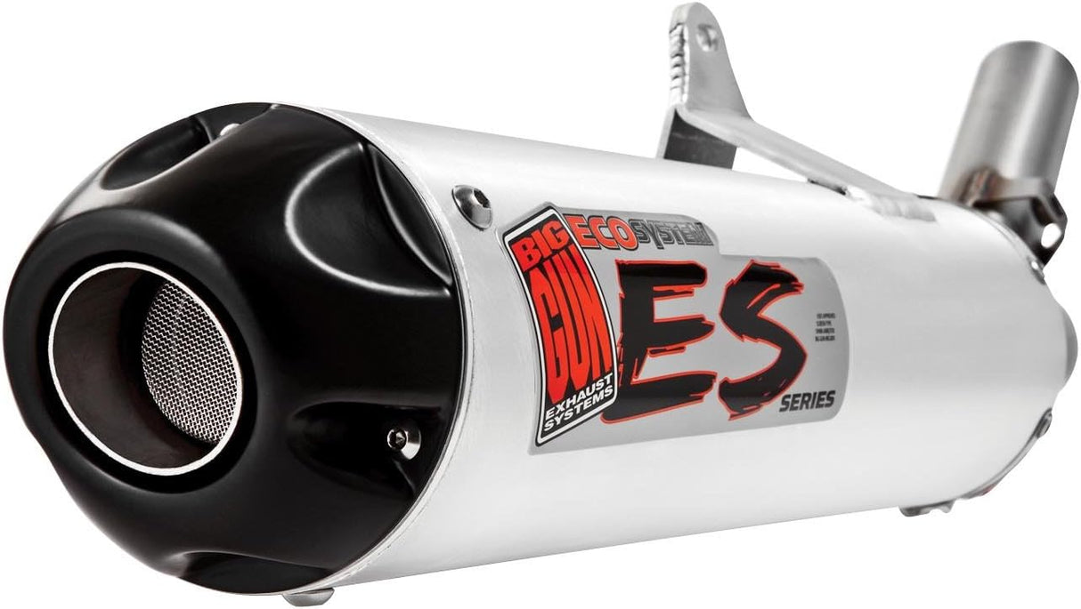 Big Gun Exhaust 07-1272 ECO Utility Silver Slip On Exhaust for Honda