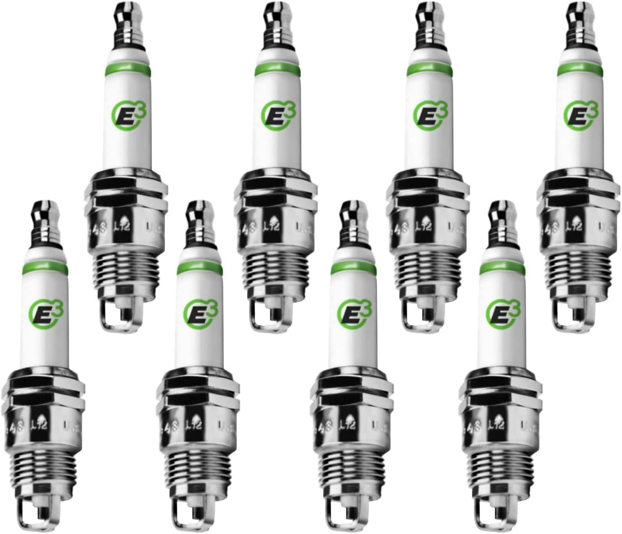 E3.42 E3 Premium Automotive Spark Plugs (8-PACK)
