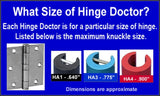 Hinge Doctor HA3D For Ball Bearing Hinges