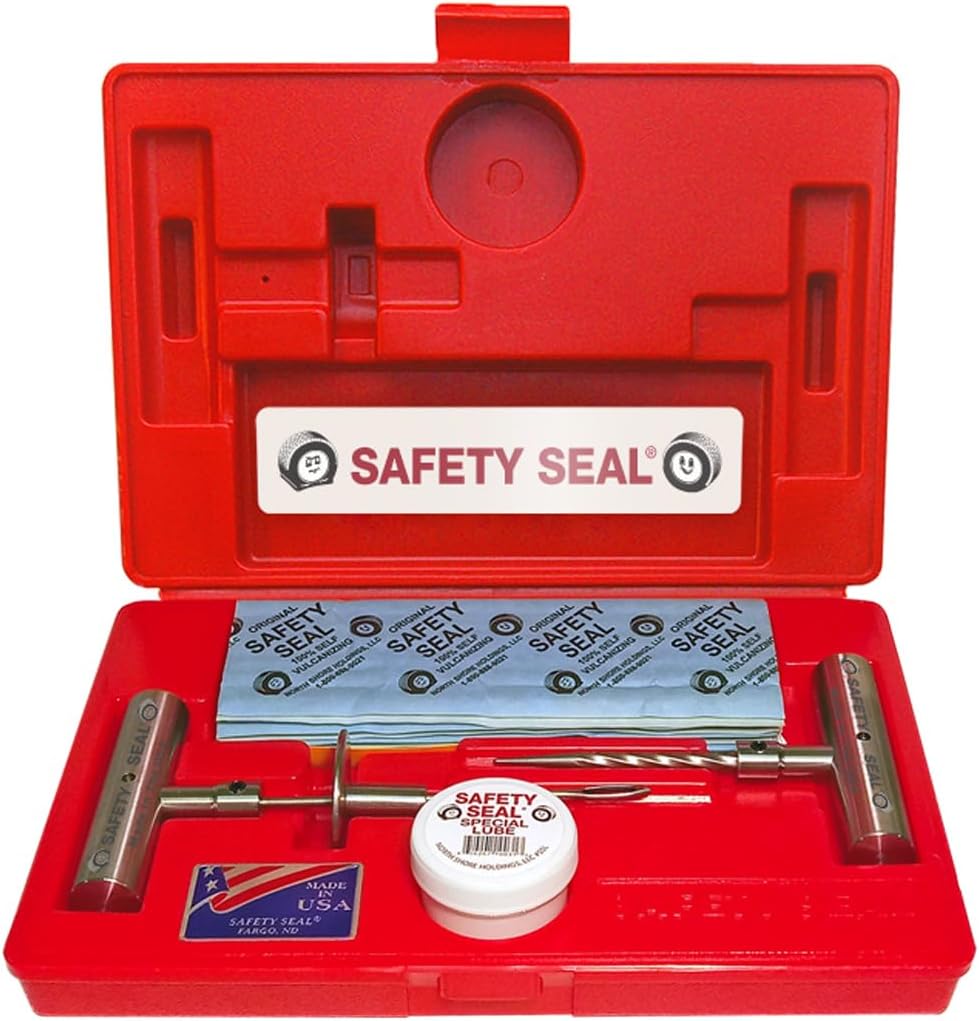 Safety Seal Truck Deluxe Tire Repair Kit 30-8"(20CM) Repairs