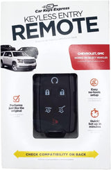 Keyless Entry, Car Key Remote FOB Designed for Select Buick, Chevrolet, Pontiac & Saturn Vehicles (6 Button Fob H (Hatch Release, Hatch Gate, Remote Start, Trunk Release, Lock, Unlock, and Panic))