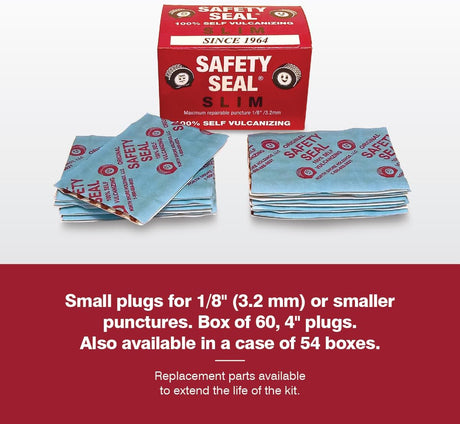 Safety Seal Special Slim Repair Plugs for Smaller Punctures