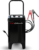 Schumacher Electric Wheeled Manual 10A Car Battery Charger and 200A Engine Starter, 2-in-1 Solution, 40A Boost, for 6V/12V Power Sport, Automotive, and Marine Batteries, SC1446