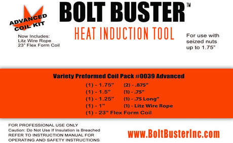 Bolt Buster - Coil Kit Heat Induction Tool
