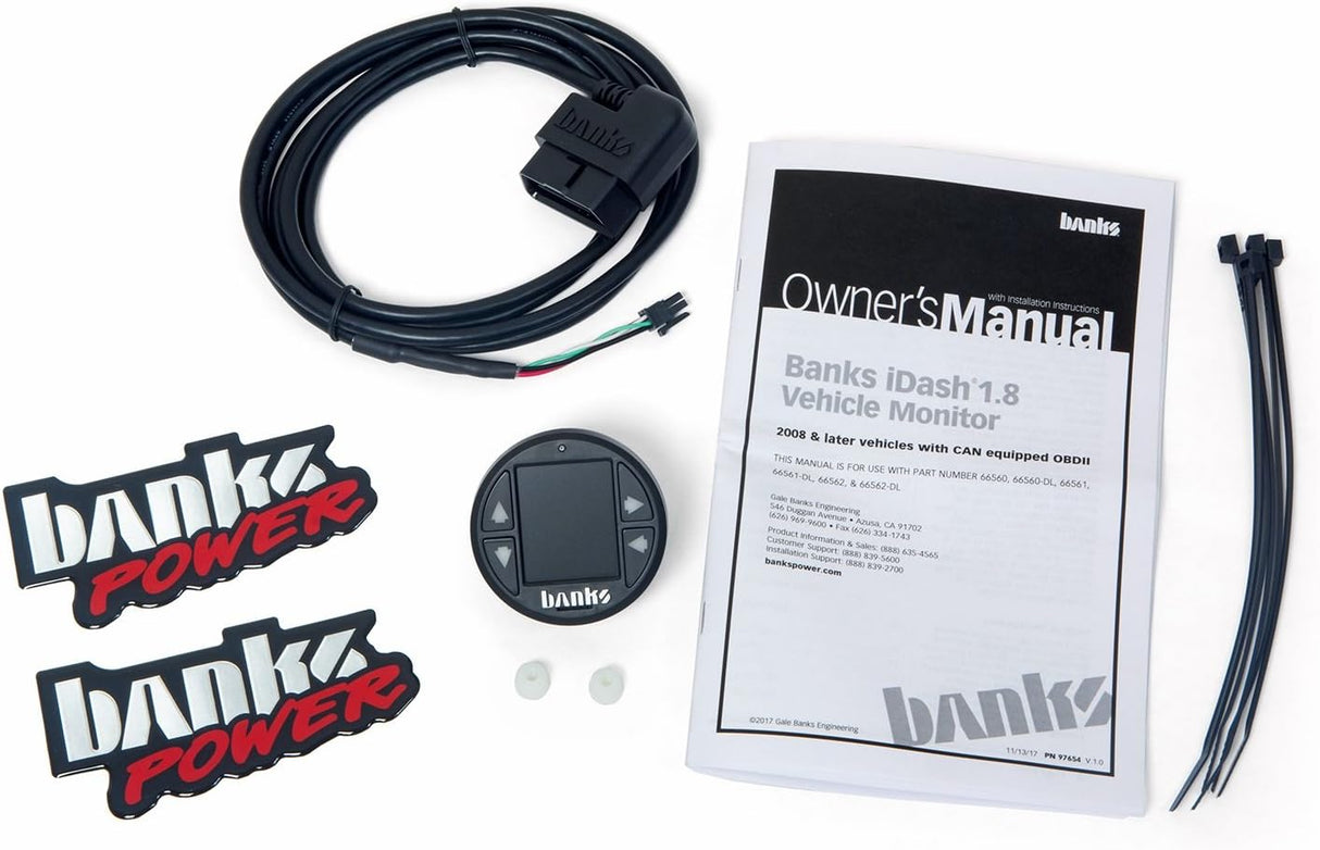Banks Power 2008+ Universal iDash 1.8 Super Gauge