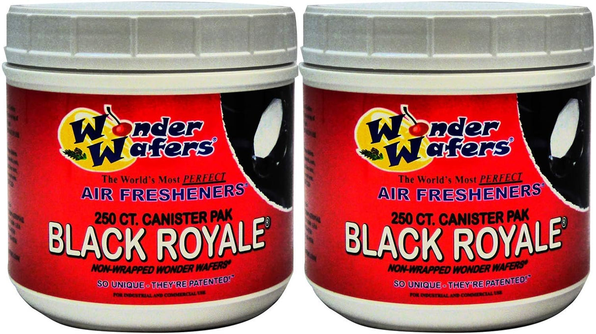 Wonder Wafers 250 Count New Leather Unwrapped Automobile Professional Use Air Fresheners Car and Truck Detail