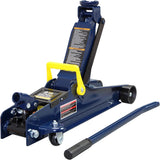 BIG RED T82001S Torin Hydraulic Trolley Service/Floor Jack Combo with 2 Jack Stands and Blow Mold Carrying Storage Case, 2 Ton (4,000 lb) Capacity, Red