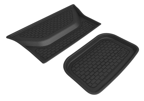 3D MAXpider Custom Fit Kagu Cargo Liner (Black) Compatible with Tesla Model Y 5-Seat 2020-2026 - Rear Upper Cross Fold Cargo Liner