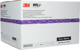 3M 26000 PPS 2.0 Spray Gun Cup, Lids and Liners Kit, Standard, 200-Micron Filter, 22 Ounces, BLACK,SILVER