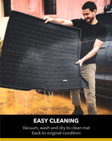 3D MAXpider Custom Fit Kagu Cargo Liner (Black) Compatible with Tesla Model Y 5-Seat 2020-2026 - Rear Upper Cross Fold Cargo Liner