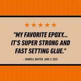 Gorilla 2 Part Epoxy, Clear Epoxy, 0.85 Ounce Syringe (Pack of 1) - 5 Minute Set, Incredibly Strong Bonding