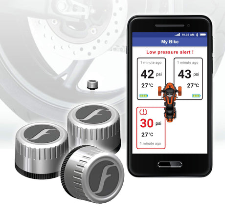 FOBO Bike 2 for Trike Pressure Monitoring Systems