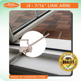 EntryGard 4-7/16" Window Crank Handle 20810 | No. 15 Series Dual-Arm Casement | Window Crank Replacement | E-Gard, Right Hand