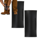 Soft Knees No-Strap Knee Pads for Men, 6” x 9” Knee Pad Inserts for Work Pants with Double Knee Pads for Work & Construction, Knee Savers for Mens Work Pants, Softknees