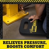 Foam Kneeling Pad – Extra Thick 1” Kneeling Mat 8” x 20” | Working Pad for Knees & Back | Heavy-Duty Anti-Fatigue Knee Mat | Portable Industrial Kneeling Pad, Garden Mat