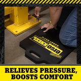 Foam Kneeling Pad – Extra Thick 1” Kneeling Mat 14” x 21” | Large Working Pad for Knees & Back | Heavy-Duty Anti-Fatigue Knee Mat | Portable Industrial Kneeling Pad
