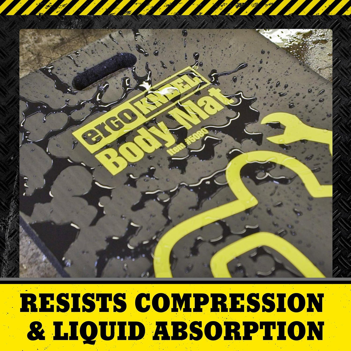Body Mat | 41' x 17' x 1' Kneeling Pad | Heavy-Duty Foam Anti-Fatigue Mat for Severe Kneeling & Industrial Use