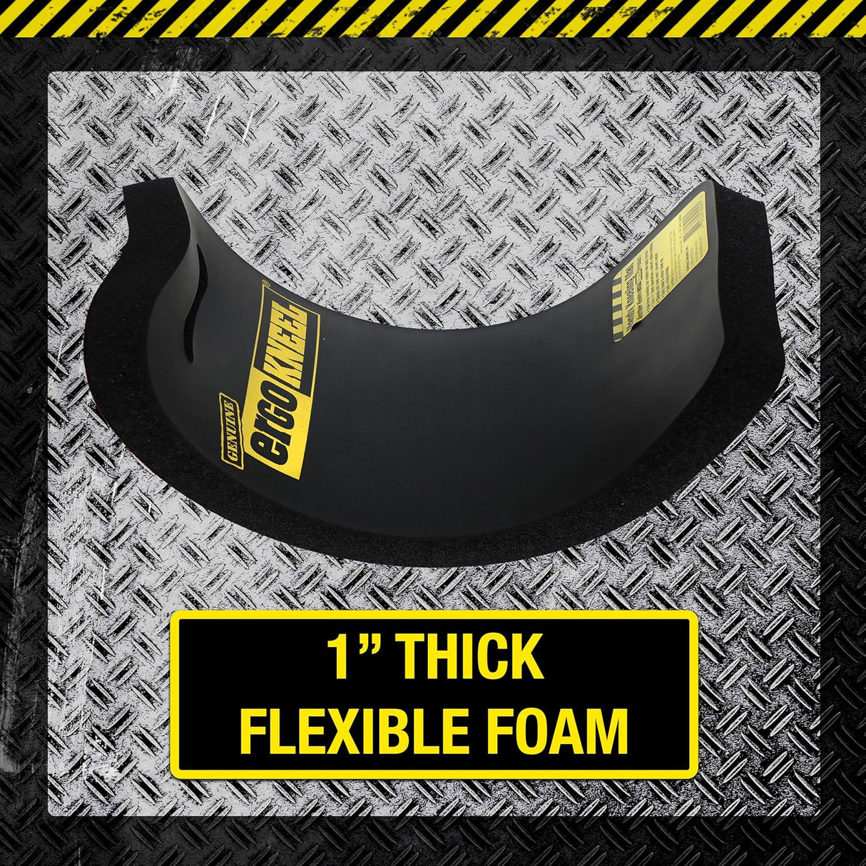 Foam Kneeling Pad – Extra Thick 1” Kneeling Mat 8” x 20” | Working Pad for Knees & Back | Heavy-Duty Anti-Fatigue Knee Mat | Portable Industrial Kneeling Pad, Garden Mat