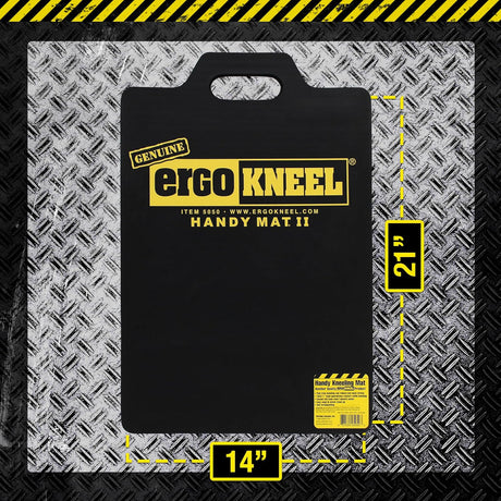 Foam Kneeling Pad – Extra Thick 1” Kneeling Mat 14” x 21” | Large Working Pad for Knees & Back | Heavy-Duty Anti-Fatigue Knee Mat | Portable Industrial Kneeling Pad